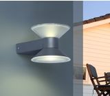 Eco Light Moderne Außenwandleuchte 6 W 12 cm Gartenleuchte