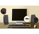 Creative (B-WARE) A50 2.0 Lautsprechersystem USB schwarz