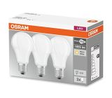 Osram LED Base Classic A E27 75W Warmweiß Leuchtmittel 3er- Pack