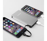 NINETEC NT-609 Powerbank / Akku Ladegerät mit Lightning und USB LadeKabel 