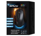 ROCCAT (B-WARE)  Savu mid-size Hybrid Gaming Maus schwarz 