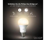 Philips Hue White Wireless Dimming Kit, E27 LED Lampe inkl. Dimmschalter 