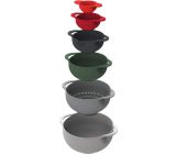 Joseph Joseph, Duo 6 piece food prepation bowl set