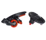 HUDORA 1200 - Skatesystem Twin-Skate Schwarz/rot