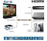  Ultra HD HDMI Kabel 2.0 4K@60Hz 3D PS4 Full HD Highspeed mit Ethernet - 5M 