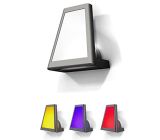Eco Light Moderne LED-Außenwandleuchte inklusive 3 Farbfiltern