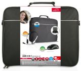 Speedlink Agio Netbook Set Notebook Tasche 15,6-Zoll/ Snappy 3-Tasten-Maus/Maia-Headset