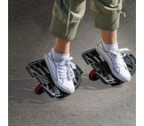 HUDORA 1200 - Skatesystem Twin-Skate Schwarz/rot