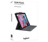 Logitech Slim Folio Tastatur Schutzhülle für iPad Spanisches Layout [B-WARE]