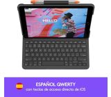 Logitech Slim Folio Tastatur Schutzhülle für iPad Spanisches Layout [B-WARE]