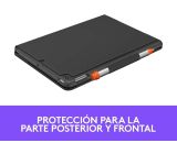 Logitech Slim Folio Tastatur Schutzhülle für iPad Spanisches Layout [B-WARE]