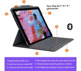 Logitech Slim Folio Tastatur Schutzhülle für iPad Spanisches Layout [B-WARE]