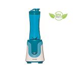 Telefunken Standmixer Mix & Go Smoothie Maker 300 Watt inkl. 2 Trinkflaschen blau
