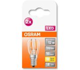 Osram LED E14 Kühlschrank Lampe T26 10W Glühbirne [2er Set]