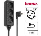 Hama 3fach Steckdosenleiste Dreifachsteckdose Steckerleiste