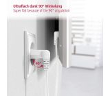Hama Euro Netzkabel gewinkelt 3m Eurostecker Euro Netzstecker 