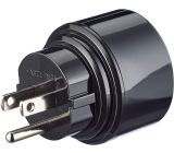 Brennenstuhl Reisestecker / Reiseadapter für USA Steckdose und Euro Stecker