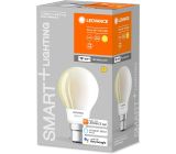LEDVANCE Smarte LED-Lampe mit Wifi B22d Dimmbar Warmweiß Birnenform Matt 60W