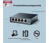TP-Link TL-SG105 5-Ports Gigabit Netzwerk Switch Verteiler LAN Switch [B-WARE]