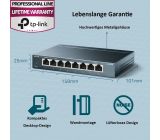 TP-Link TL-SG108 8 Port Gigabit Netzwerk Switch Lan Ethernet Verteiler 10/100/1000Mbps