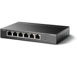 TP-Link TL-SF1006P 6-Port Netzwerk Switch PoE Ethernet Verteiler