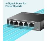 TP-Link TL-SG105S 5-Port Netzwerk Switch Gigabit LAN Verteiler Switch [B-WARE]