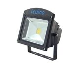 Ledino LED-Flutlichtstrahler in Schwarz mit Epistar LEDs 20 W Kaltweiß