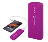 Sony CP-V3V Portable Charger 3000 mAh Ladegerät Lila