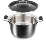 Tefal Kochtopf mit Dampfgarer + Deckel 3-teilig Koch Dampfgareinsatz