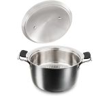 Tefal Kochtopf mit Dampfgarer + Deckel 3-teilig Koch Dampfgareinsatz