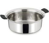 Tefal Kochtopf mit Dampfgarer + Deckel 3-teilig Koch Dampfgareinsatz