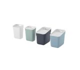 Curver Mülleimer SET 2 x 10 L + 2 x 20 L Mülltrenner Stapelbar Abfalleimer