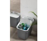 Curver Mülleimer SET 2 x 10 L + 2 x 20 L Mülltrenner Stapelbar Abfalleimer