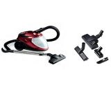 Montiss Staubsauger mit Wasserfilter System 1400W Dual HEPA Filter