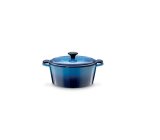 Fontignac by Staub Cocotte 24 cm, rund, Königs-Blau, Gusseisen  Lieferbar