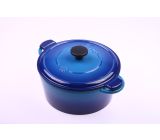 Fontignac by Staub Cocotte 24 cm, rund, Königs-Blau, Gusseisen  Lieferbar