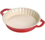 STAUB Tarteform Gusseisen Kuchenform 30cm Keramik 