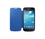 Samsung Original Flip Handyhülle für Galaxy S4 Mini Cyan