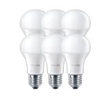 Philips A+ LED-Leuchtmittel Glas 9 W E27
