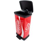Curver Coca Cola Mülleimer 50L Abfalleimer Papierkorb Mülltrenner 