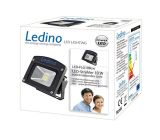 Ledino LED-Flutlichtstrahler in Schwarz mit Epistar LEDs 10 W