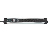 Brennenstuhl Premium-Protect-Line Steckdosenleiste 8-fach Schwarz