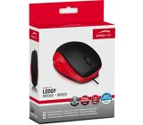 Speedlink (B-WARE) Robuste 3-Tasten-Maus - LEDGY Mouse USB schwarz-rot