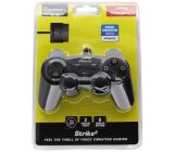 Speedlink (B-WARE) Strike² Gamepad für Playstation 2 (Vibration) schwarz