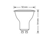 OSRAM LED-Reflektorlampe GU10 Retrofit PAR16 50 Watt Warmweiß 2er Pack