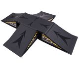 HUDORA Skateboard Skater Rampe Schwarz 5-teilig