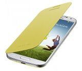 Samsung Galaxy S4 Flip Cover Schutzhülle Gelb
