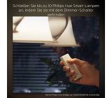 Philips Hue White Wireless Dimming Kit, E27 LED Lampe inkl. Dimmschalter 