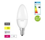 2x OSRAM LED-Kerzenform E14 Star Classic B  40 Watt Lampe