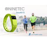 NINETEC Smartfit F2 Grün Fitness Tracker Bluetooth 4.0 Fitnessarmband 